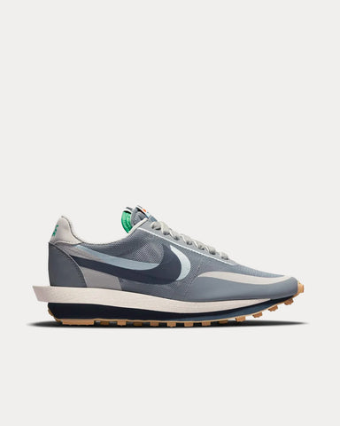 Nike x Sacai x CLOT LDWaffle Obsidian Grey Low Top Sneakers