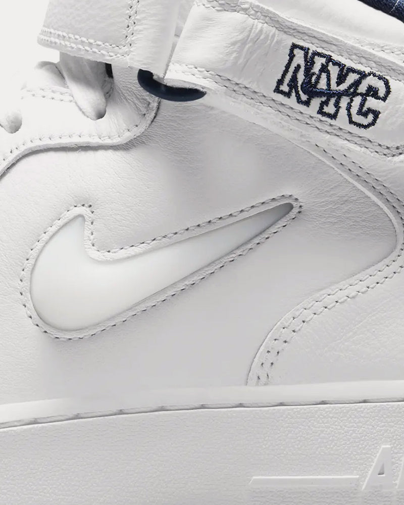 Nike Air Force 1 Mid Jewel NYC Midnight Navy Mid Top Sneakers - 6
