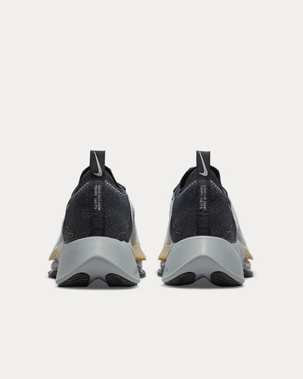 Nike Air Zoom Tempo NEXT% Black / Pure Platinum / Wolf Grey / White Running Shoes - 4