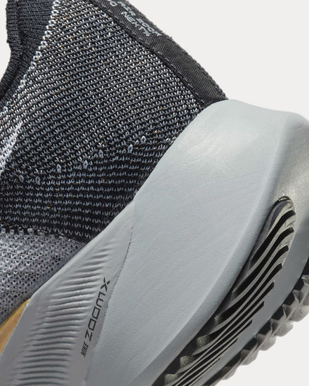 Nike Air Zoom Tempo NEXT% Black / Pure Platinum / Wolf Grey / White Running Shoes - 6