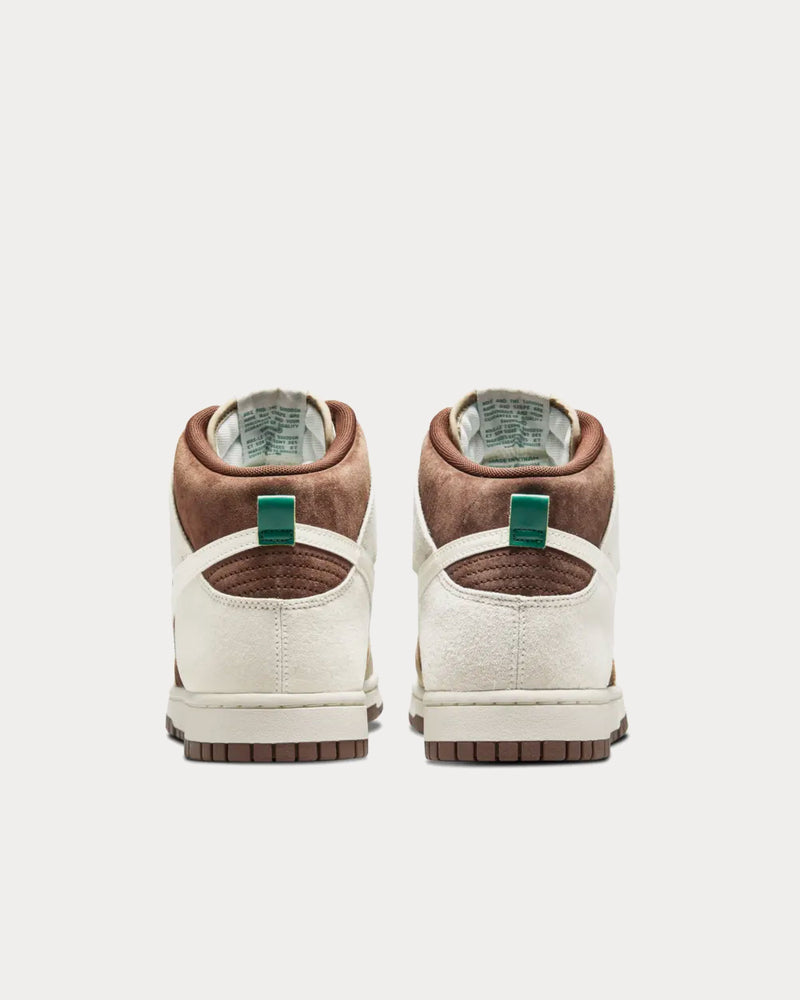 Nike Dunk High Retro Premium Light Chocolate High Top Sneakers - 4