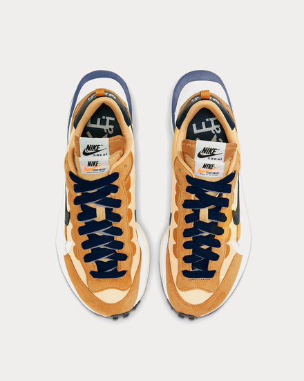 Nike x Sacai VaporWaffle Sesame / Blue Void Low Top Sneakers - 3