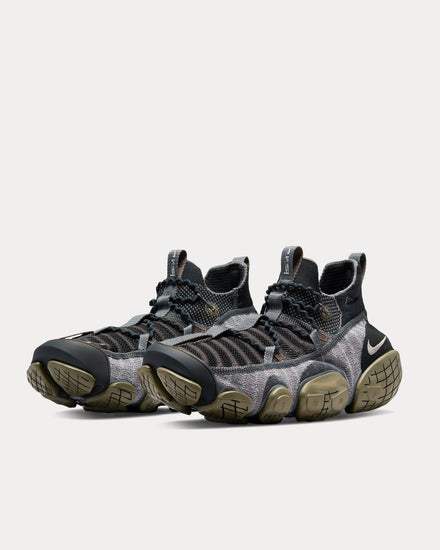 Nike ISPA Link Black / Enigma Stone / Medium Olive Running Shoes - 3
