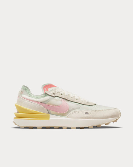 Nike Waffle One Seafoam / Sea Glass / Saturn Gold / Pink Glaze Low Top Sneakers - 1