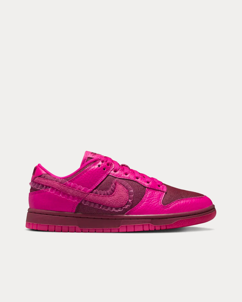 Nike Dunk Low Valentine's Day Prime Pink Low Top Sneakers - Sneak