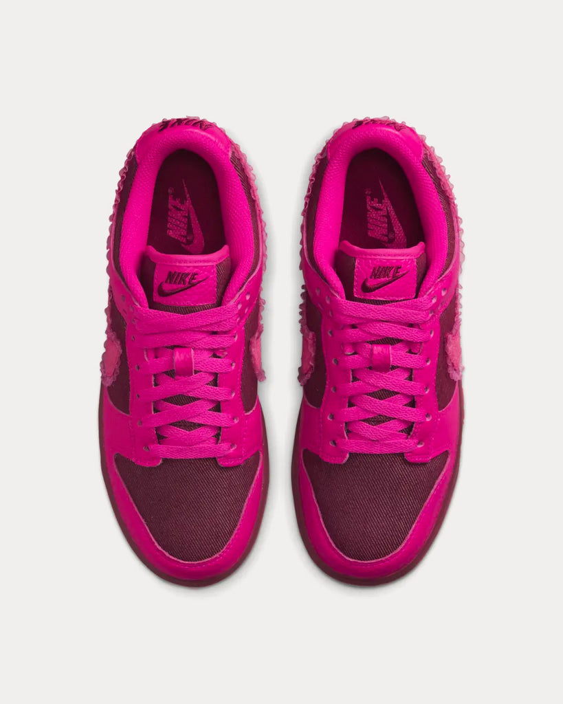 Nike Dunk Low Valentine's Day Prime Pink Low Top Sneakers - Sneak