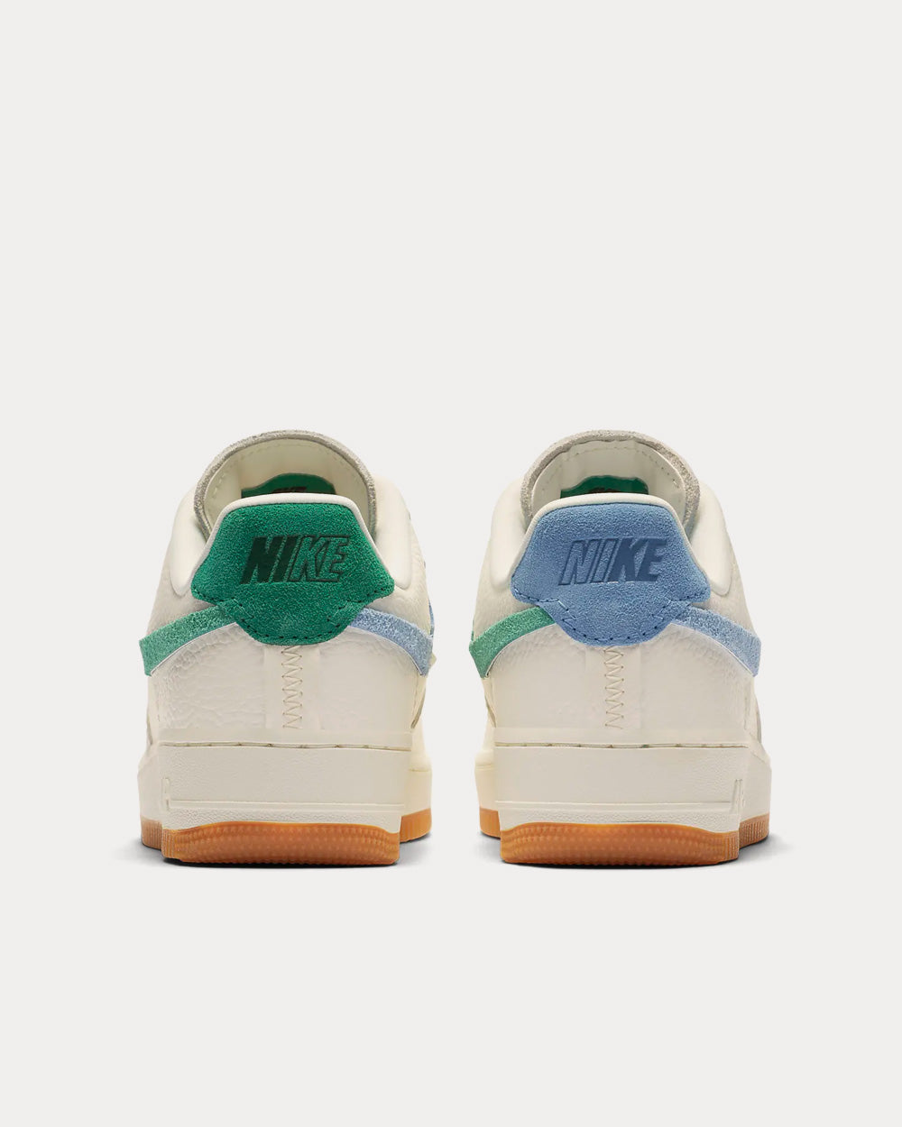 Nike Air Force 1 07 LXX Sail Light Blue White Mystic Green Low Top Sneakers Sneak in Peace