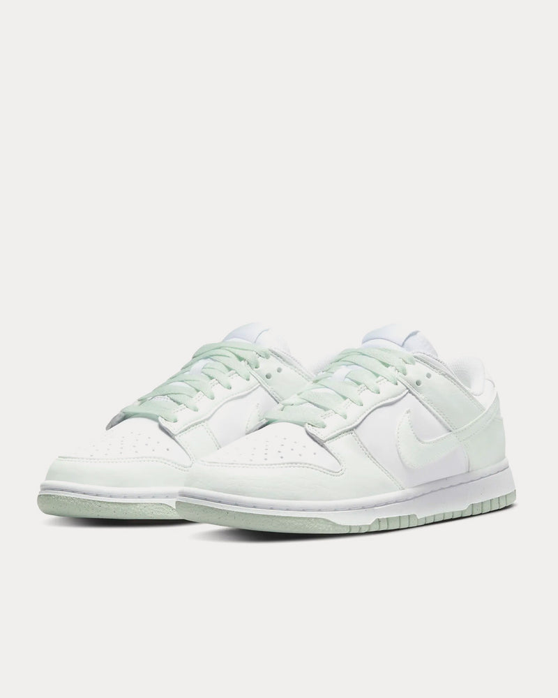 Nike Dunk Low Next Nature White / Barely Green Low Top Sneakers - 3