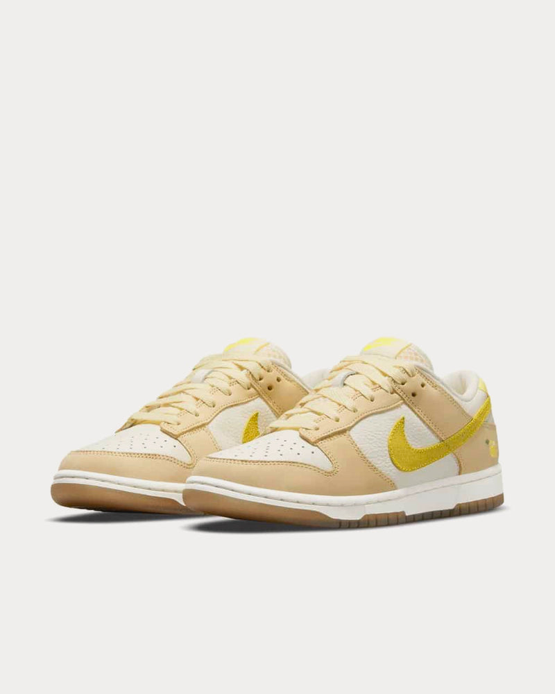 Nike Dunk Low Gel Lemon Drop / Opti Yellow / Sail Zitron Low Top Sneakers - 2