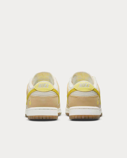Nike Dunk Low Gel Lemon Drop / Opti Yellow / Sail Zitron Low Top Sneakers - 4