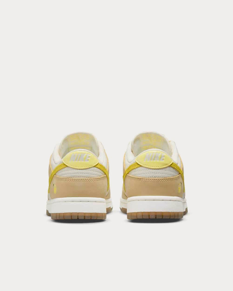 Nike Dunk Low Gel Lemon Drop / Opti Yellow / Sail Zitron Low Top Sneakers - 4