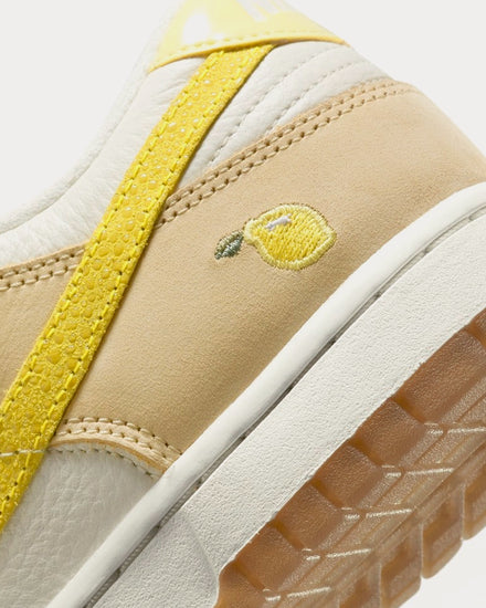 Nike Dunk Low Gel Lemon Drop / Opti Yellow / Sail Zitron Low Top Sneakers - 6
