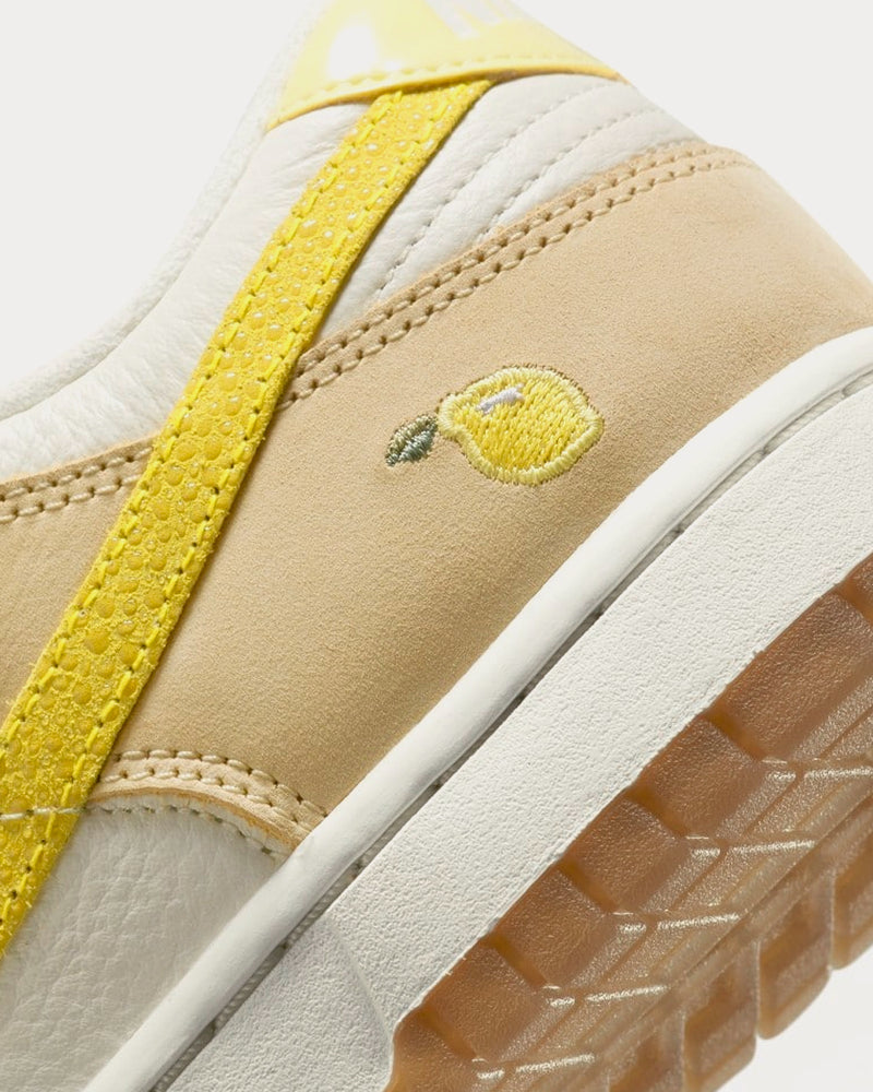 Nike Dunk Low Gel Lemon Drop / Opti Yellow / Sail Zitron Low Top Sneakers - 6