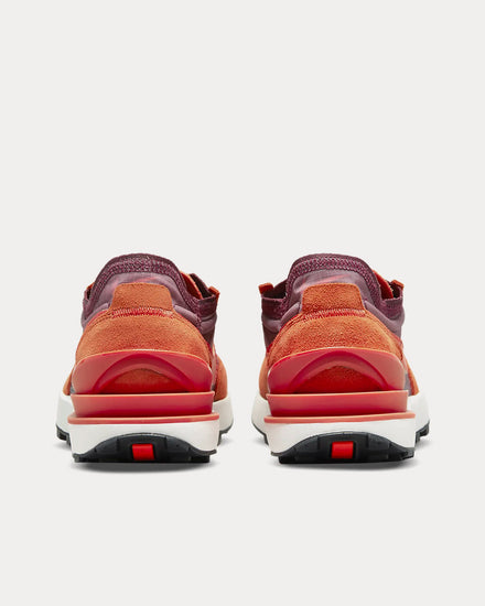 Nike Waffle One Dark Beetroot / Sport Spice / Black / Orange - 4