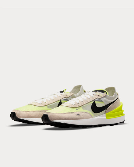 Nike Waffle One Summit White / Rattan / Volt / Black Low Top Sneakers - 3