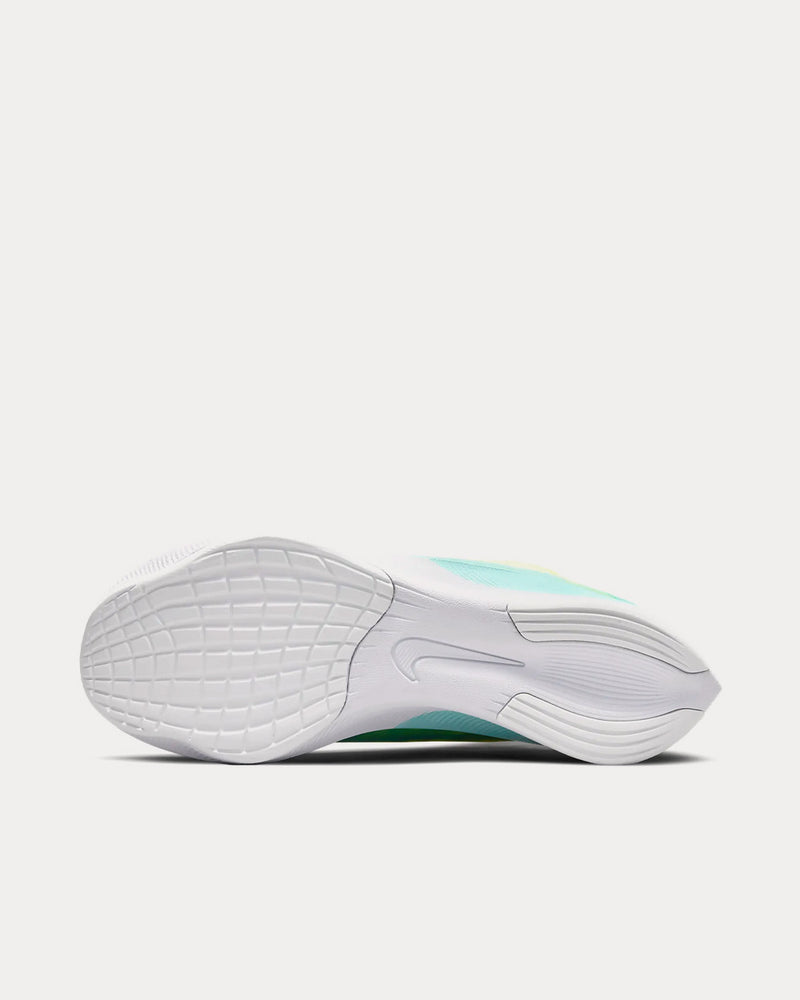Nike Zoom Fly 4 Barely Volt / Dynamic Turquoise / Volt / Black Running Shoes - 5
