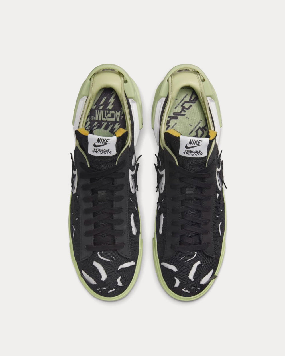 Nike x ACRONYM ® - Blazer Low Black Low Top Sneakers