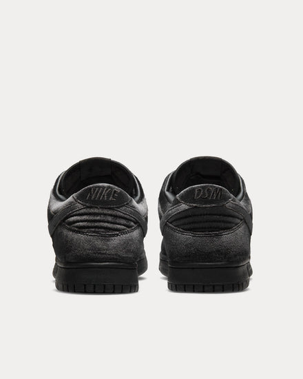 Nike x Comme des Garçons Dunk Low Velvet Black Low Top Sneakers - 4