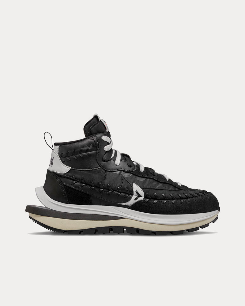Nike x Sacai x Jean Paul Gaultier LDVaporwaffle Mix Black / White High Top Sneakers - 1