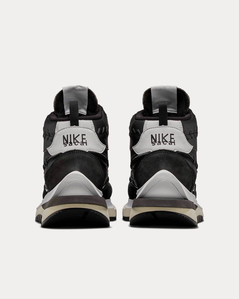 Nike x Sacai x Jean Paul Gaultier LDVaporwaffle Mix Black / White High Top Sneakers - 4