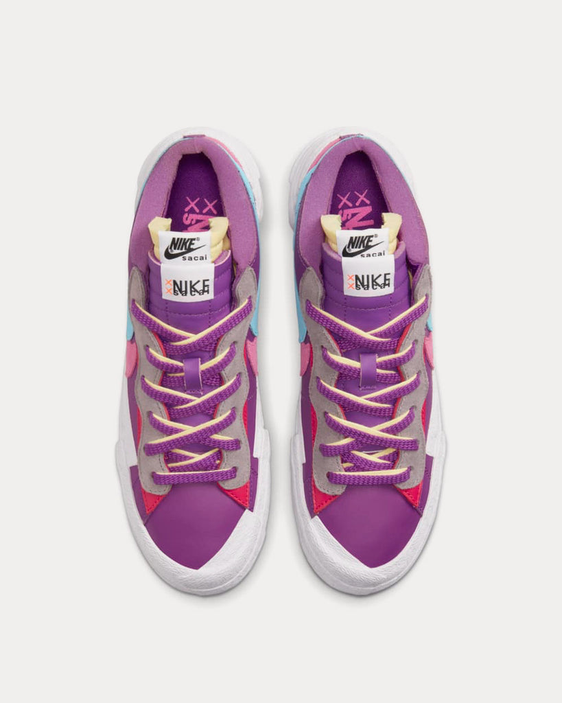 Nike x sacai x KAWS Blazer Low Purple Dusk Low Top Sneakers