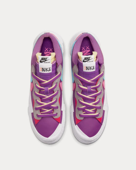 Nike x Sacai x KAWS Blazer Low Purple Dusk Low Top Sneakers - 2