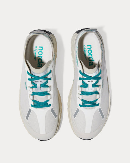 Norda 001 Retro White / Forest Running Shoes - 2