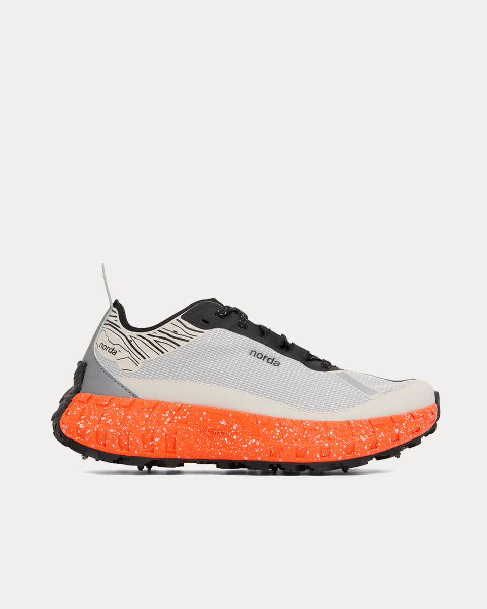 Norda 001 G+ Spike OffWhite / Orange Running Shoes Sneak in Peace
