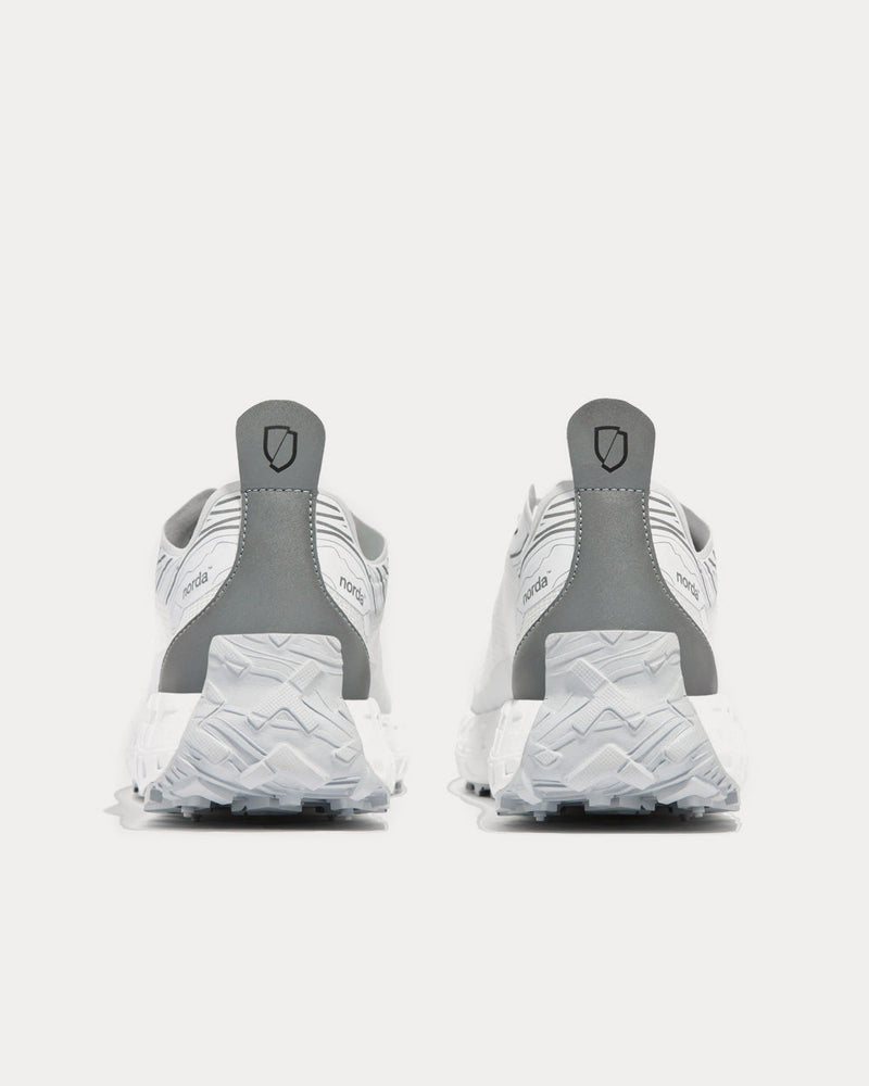 Norda 001 White Running Shoes - 3