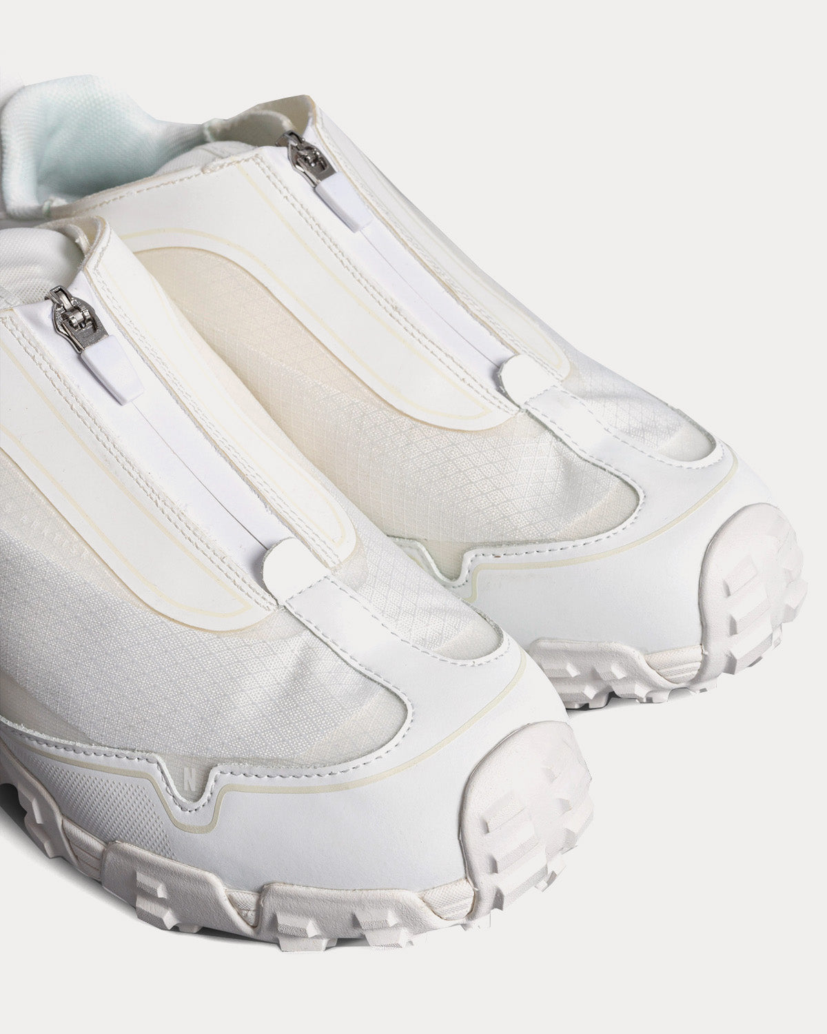 Norse Projects ARKTISK Zip Up Runner White Running Shoes Sneak in Peace