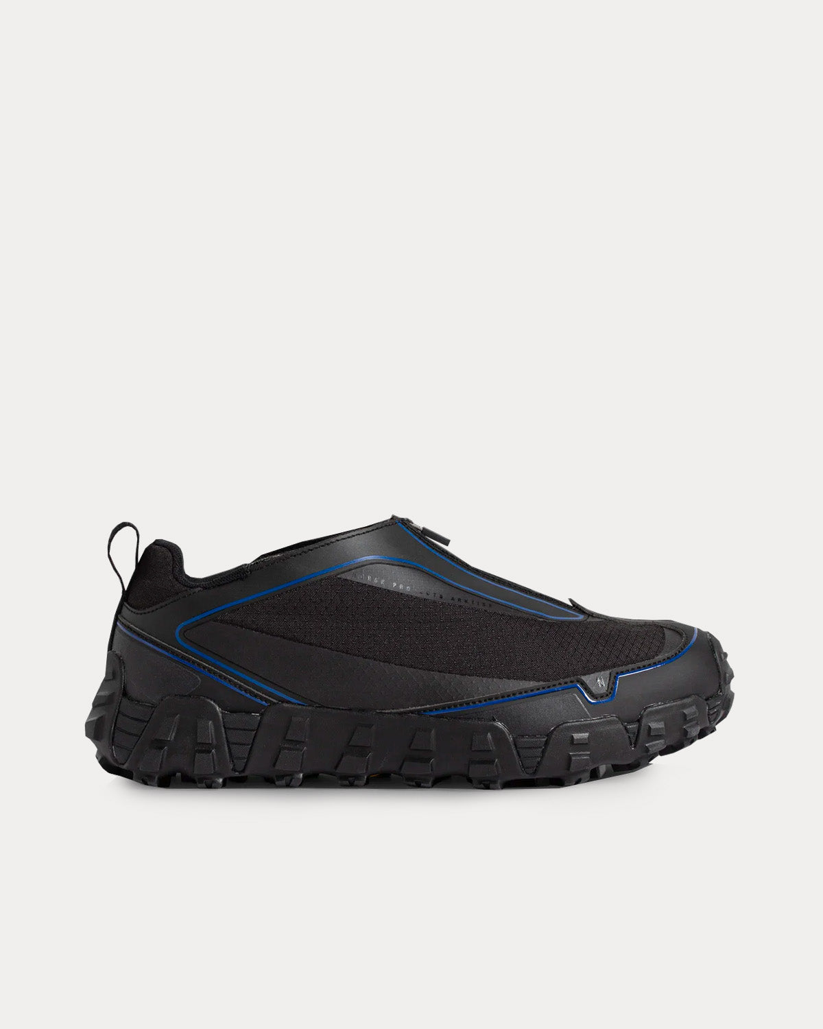 Norse Projects - ARKTISK Zip Up Runner Black Running Shoes