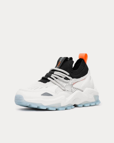 Notwoways Apricity Exuberance Orange / True White / Jet Black / Ice Blue Low Top Sneakers - 2