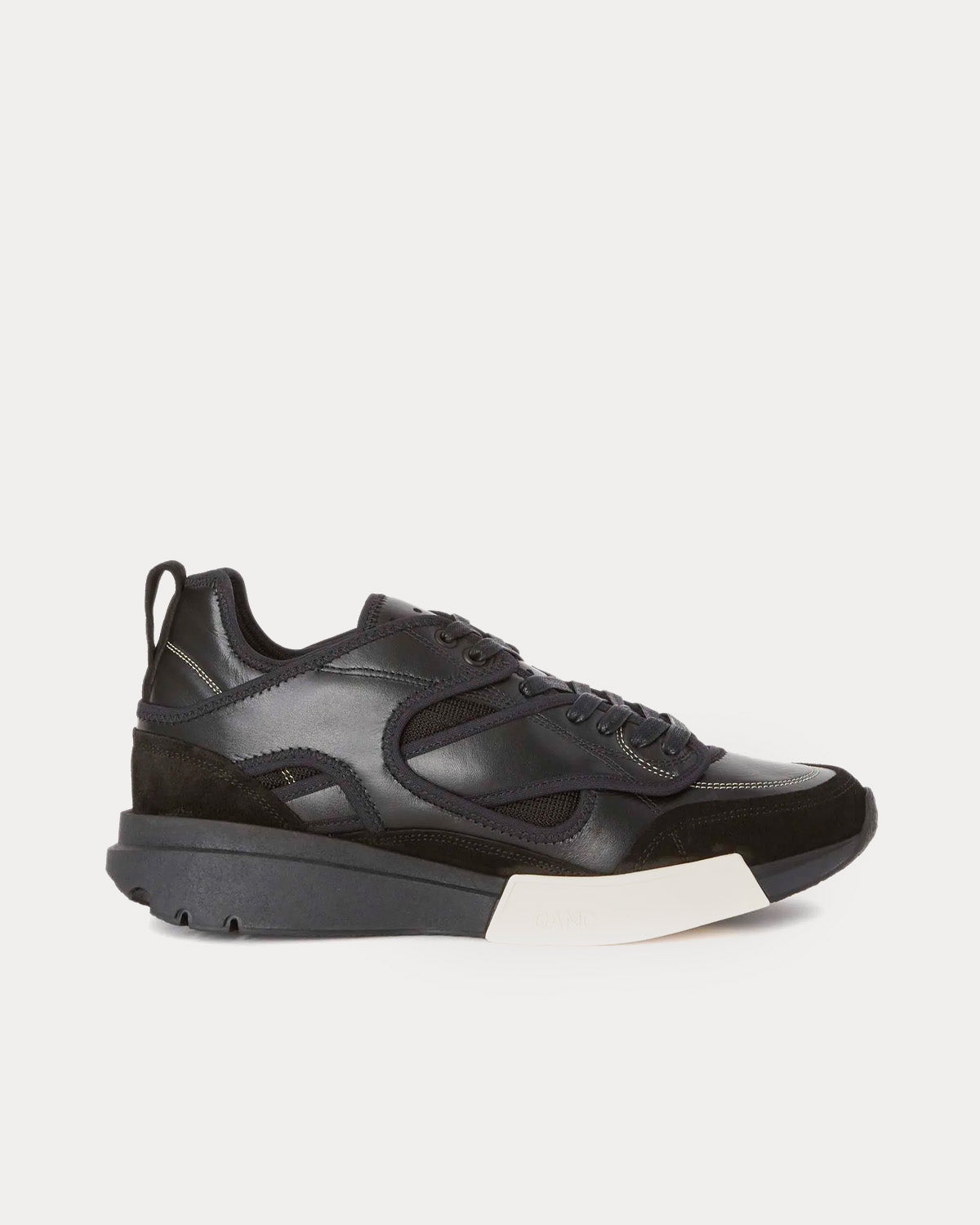 OAMC サイズ41 AURORA SNEAKER OAMC Men's Aurora Runner Black Low Top Sneakers