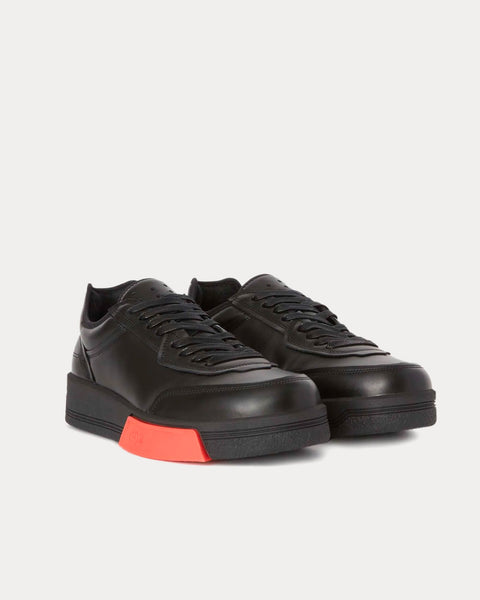 Cosmo Black Low Top Sneakers
