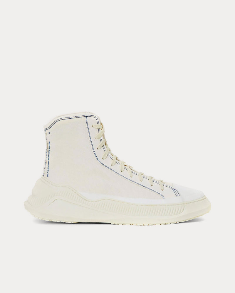 OAMC Free Solo Off-White High Top Sneakers - 1