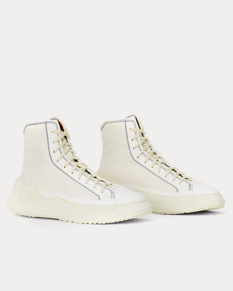 OAMC Free Solo Off-White High Top Sneakers - 3