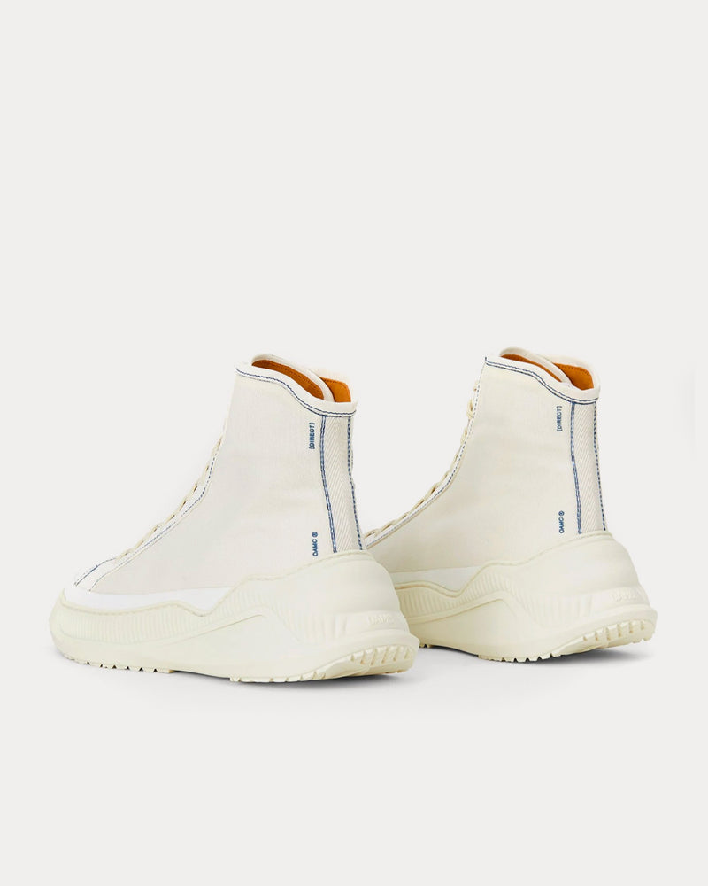 OAMC Free Solo Off-White High Top Sneakers - 4