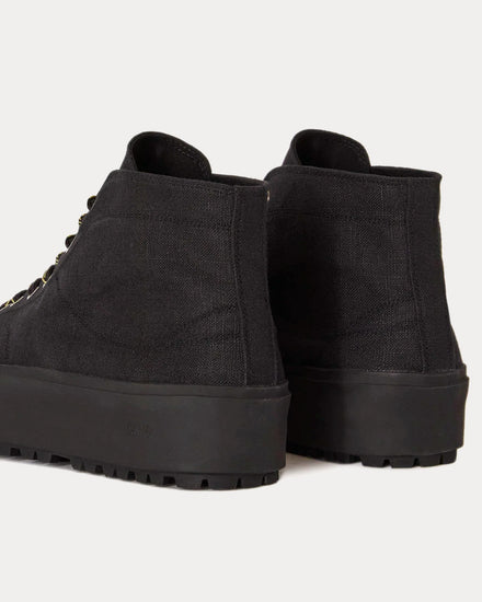 OAMC Ridge Vulc High Black High Top Sneakers - 5