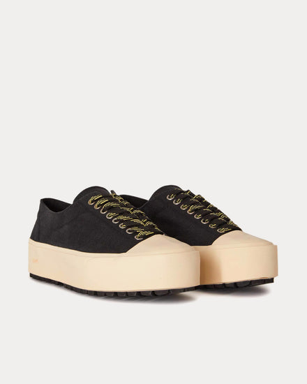 OAMC Ridge Vulc Low Black / White Low Top Sneakers - 3