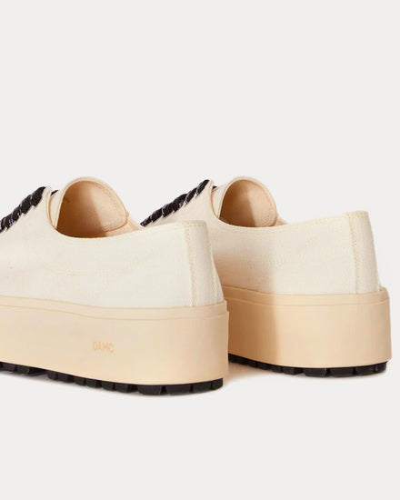 OAMC Ridge Vulc Low White Low Top Sneakers - 6