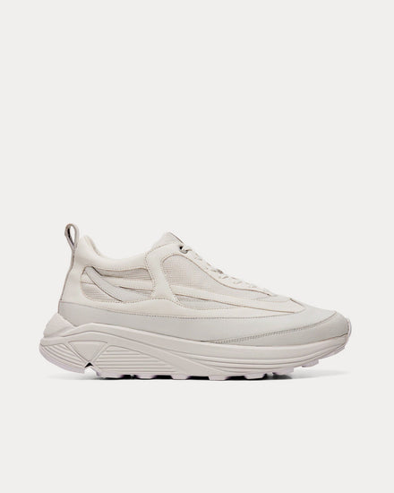 OAO The Curve 1 White Low Top Sneakers - 1