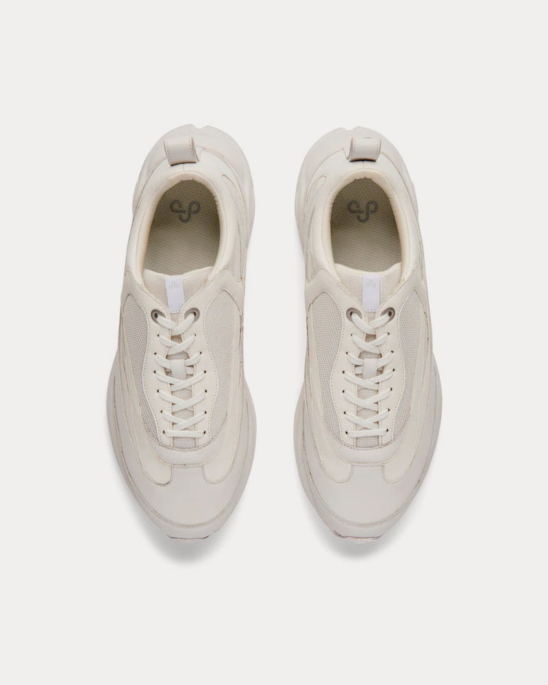 OAO The Curve 1 White Low Top Sneakers - 2