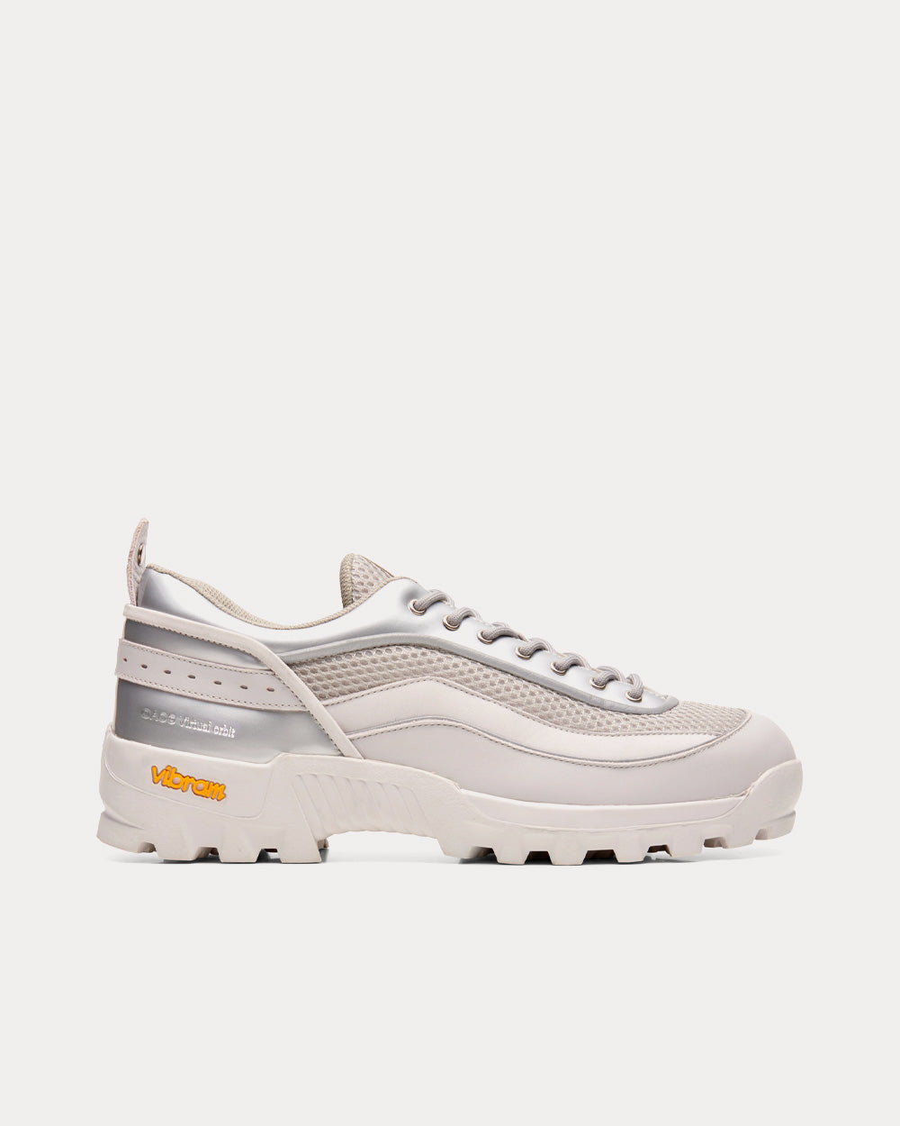 OAO virtual orbit スニーカー　27cm OAO Men's Virtual Orbit Silver Low Top Sneakers