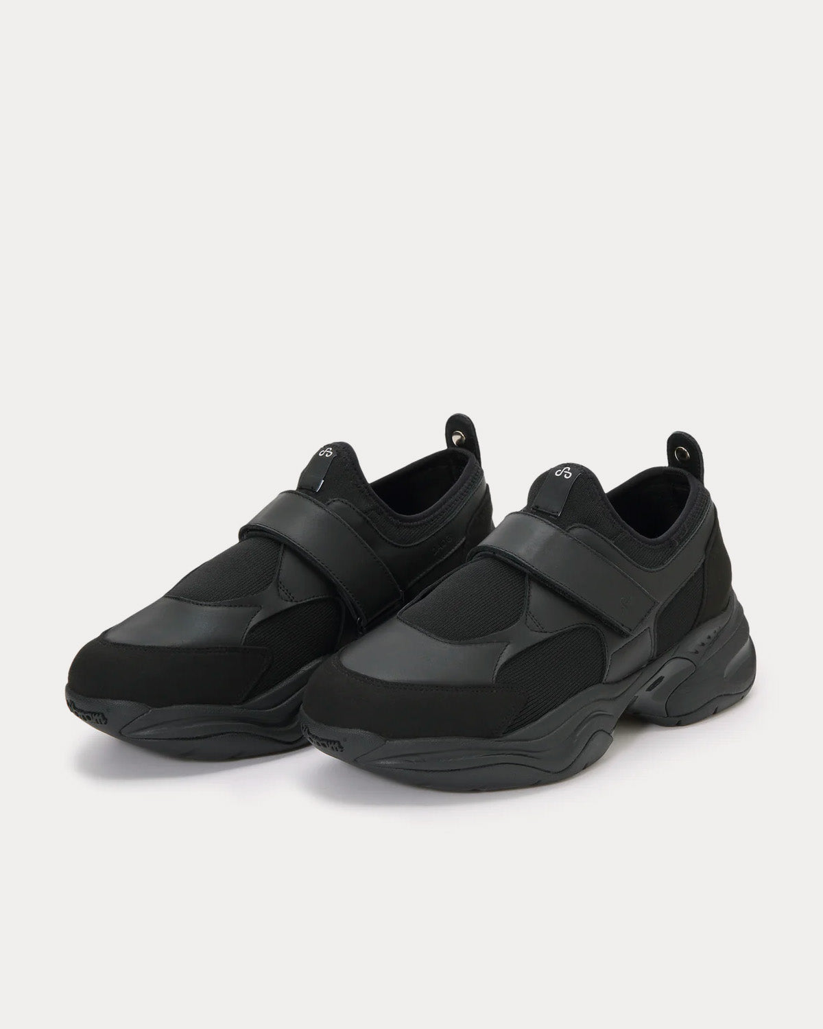 OAO - Wovent Black Slip On Sneakers