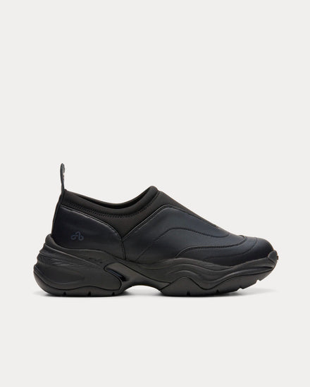 OAO Wynd Black Slip On Sneakers - 1