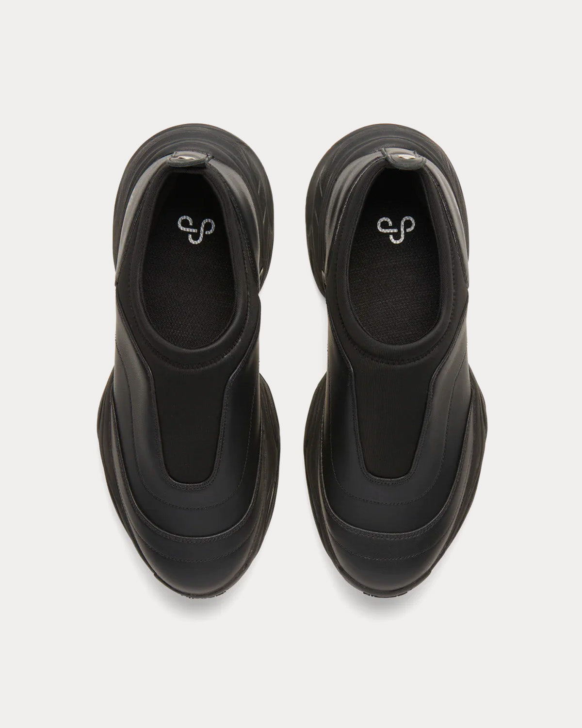 OAO - Wynd Black Slip On Sneakers