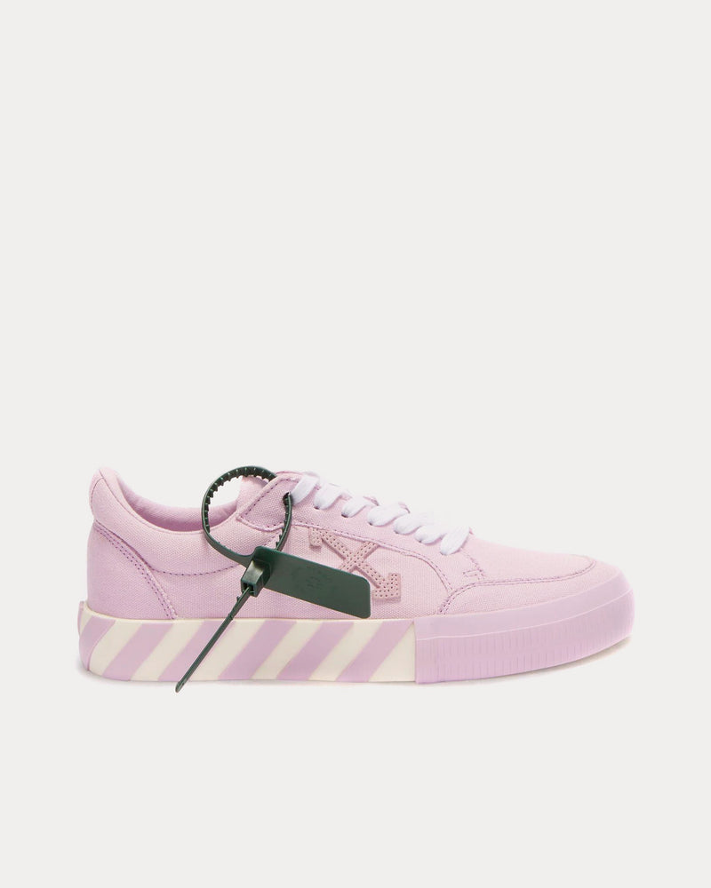 Off-White Women's Low Vulcanized Canvas Lilac Lilac Low Top