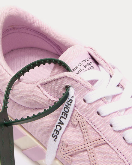 Off-White Low Vulcanized Canvas Lilac / Lilac Low Top Sneakers - 3