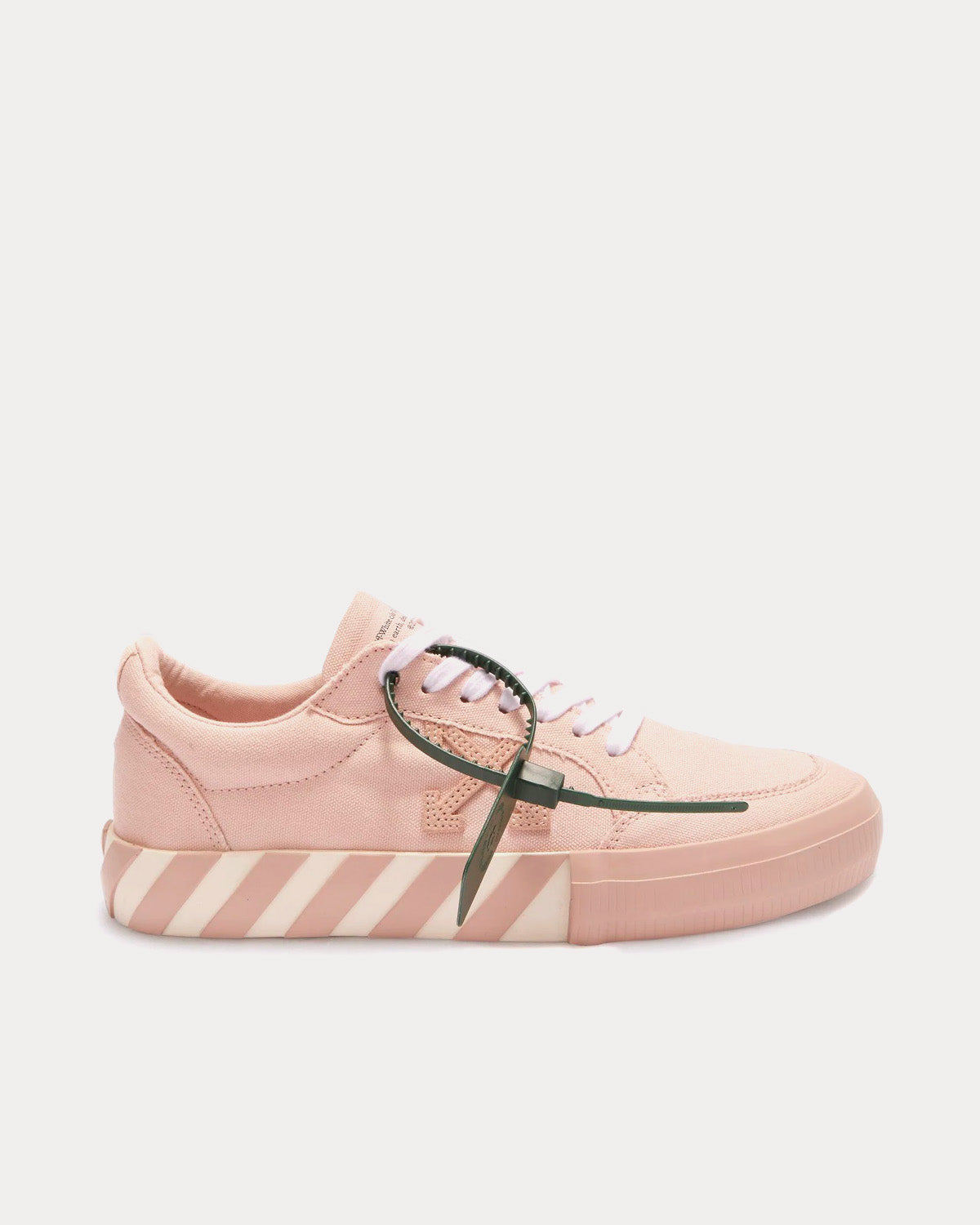 Off-White - Low Vulcanized Canvas Pink / Pink Low Top Sneakers