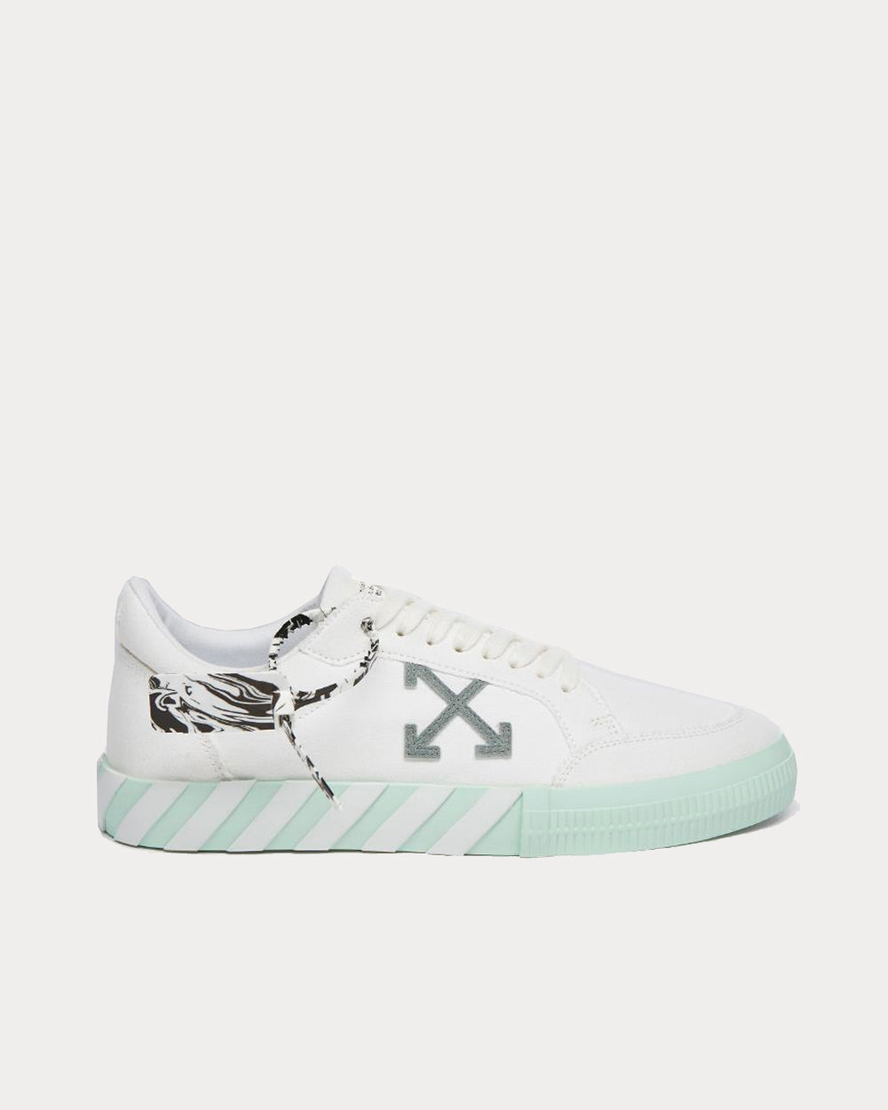 Off-White White Mint Low Top Sneakers - Sneak Peace